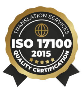 ISO certification badge