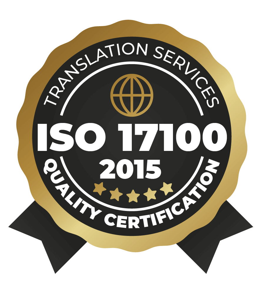 ISO certification badge