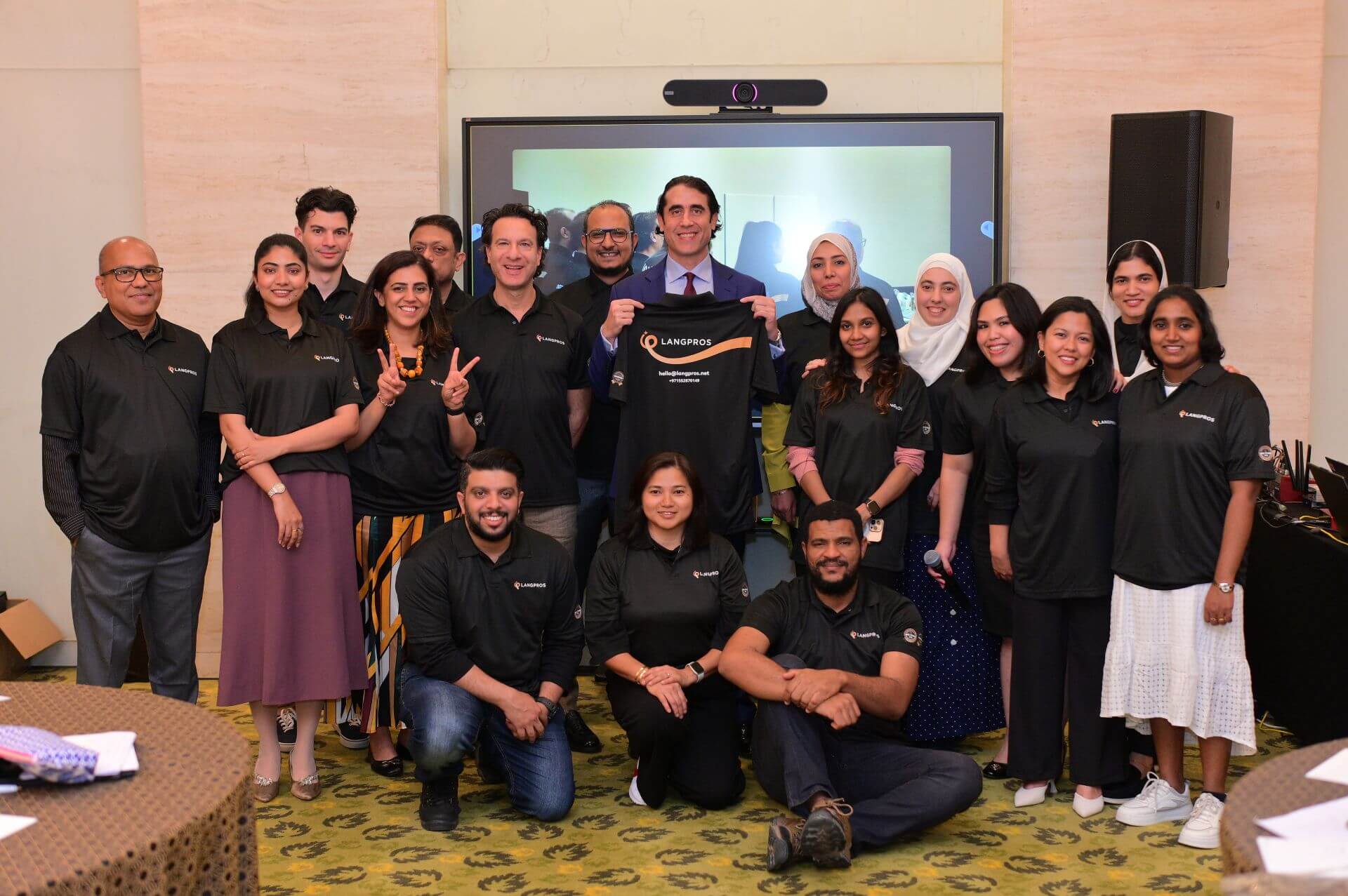 Interpreting Solutions 8 Langpros Team The language Professionals Dubai Qatar KSA Saudi Arabia Interpreting Translation