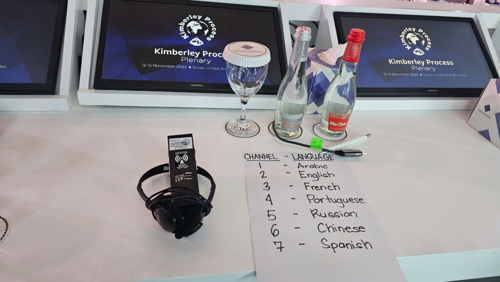 Supporting Global Dialogue at the 2024 Kimberley Process Plenary in Dubai 2 2024 Kimberley Process Plenary