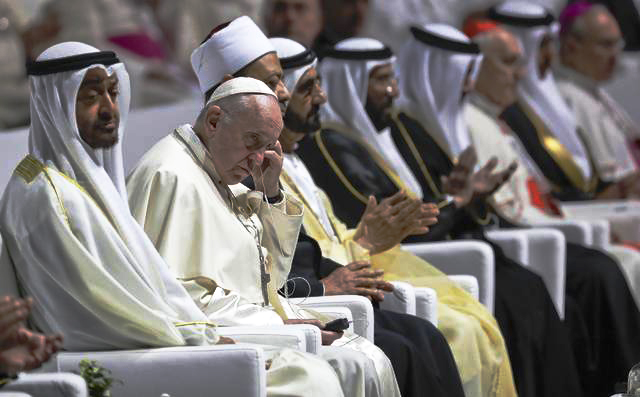 pope francis uae