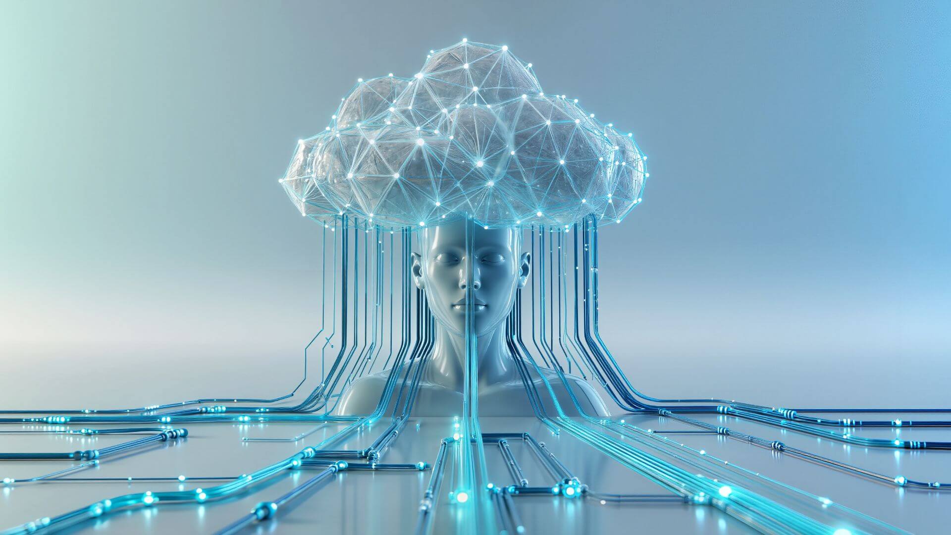 Ai interpreting picture of machine and robot figure